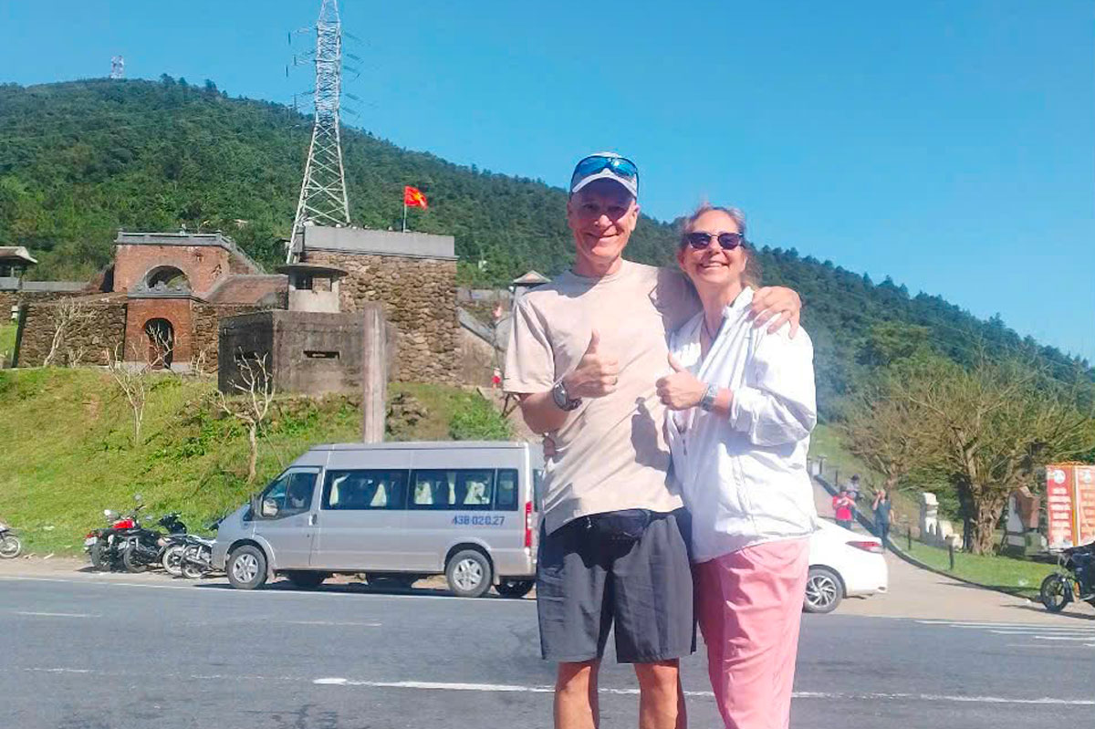 Clients au Col des Nuages